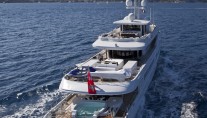 Motor yacht KINTA -  Aft View